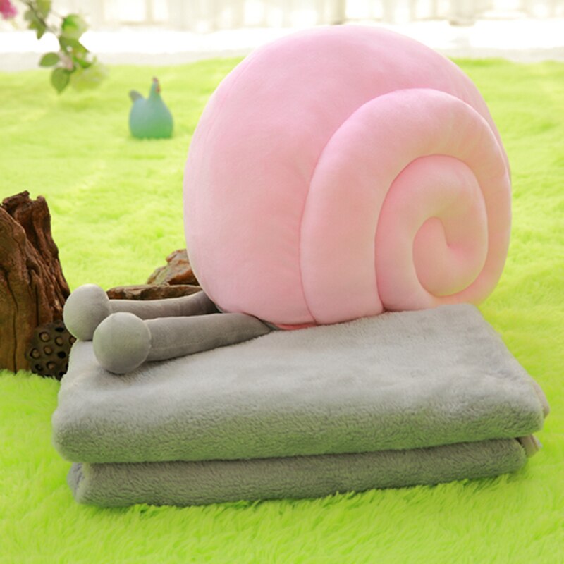 Snail Pillow Blanket Set – Perfect Travel Comfort 0