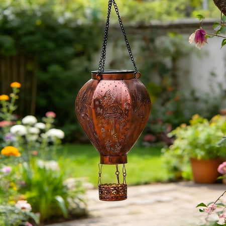 Solar-Powered Hot Air Balloon Lantern – Charming Outdoor Garden Illumination 5