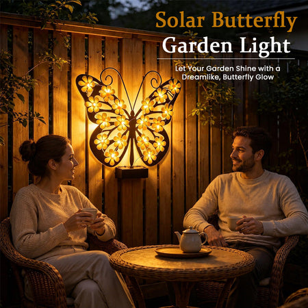 Solar Butterfly Garden Light – Charming Illumination for Outdoor Spaces 0