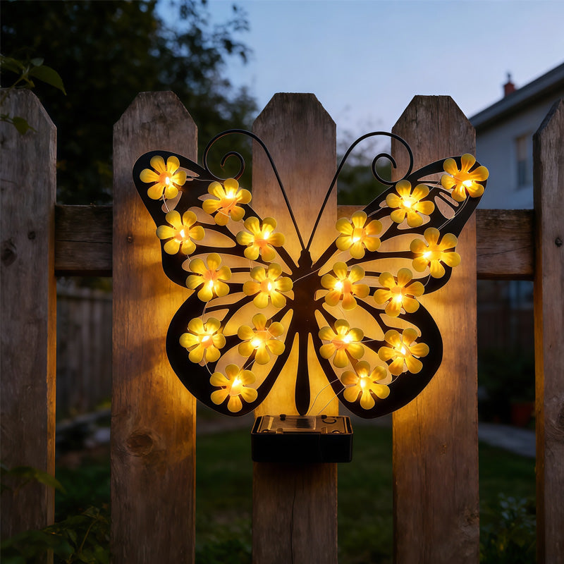 Solar Butterfly Garden Light – Charming Illumination for Outdoor Spaces 1