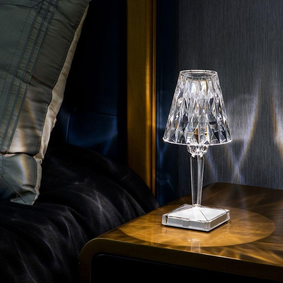 **Sparkling Crystal Lamp** – Elegant Illumination for Any Space 2