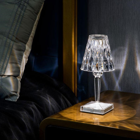 **Sparkling Crystal Lamp** – Elegant Illumination for Any Space 2