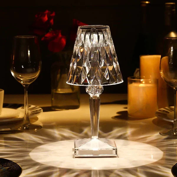 **Sparkling Crystal Lamp** – Elegant Illumination for Any Space 3