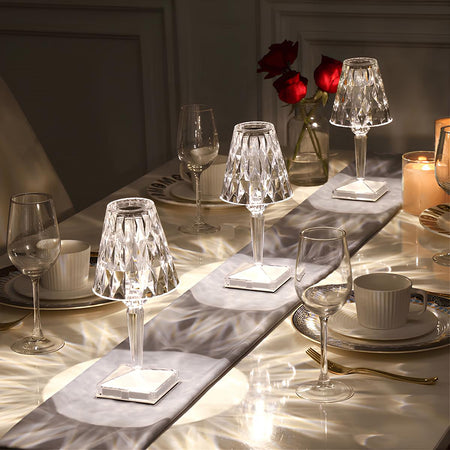 **Sparkling Crystal Lamp** – Elegant Illumination for Any Space 4