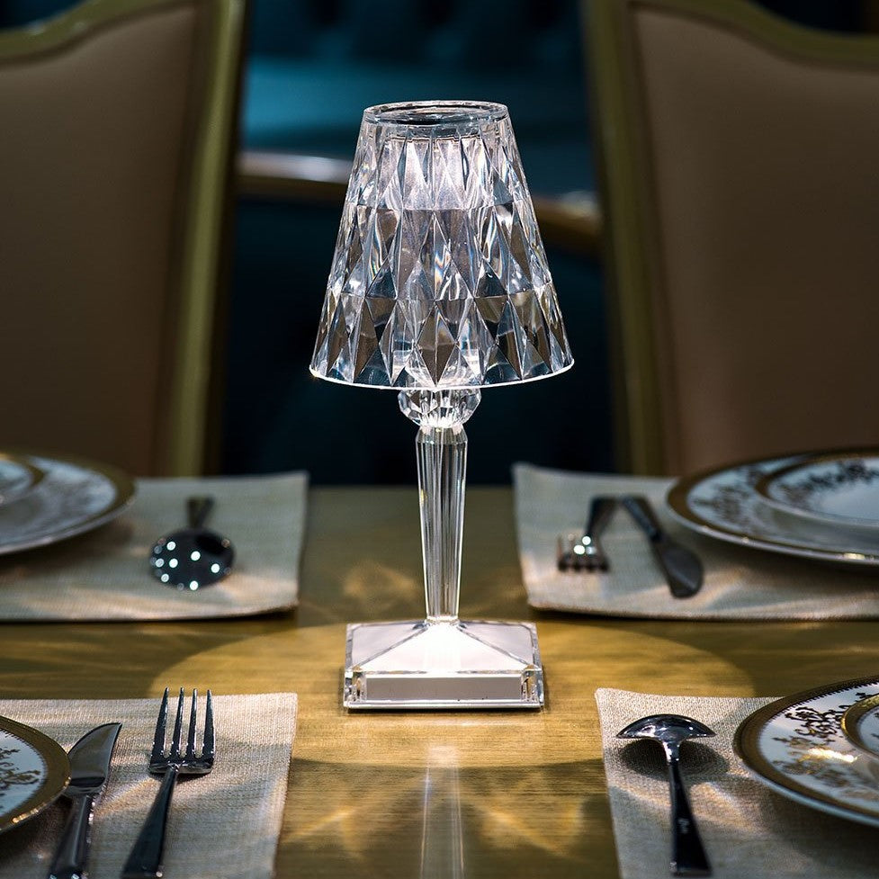 **Sparkling Crystal Lamp** – Elegant Illumination for Any Space 5