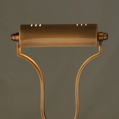 Table lamp with adjustable arm