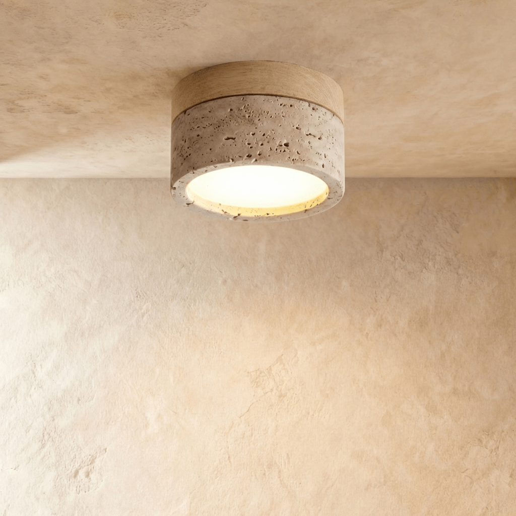 Tavro Flush Mount Ceiling Light – Elegant Glow for Modern Spaces 0