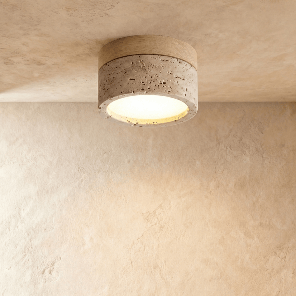 Tavro Flush Mount Ceiling Light – Elegant Glow for Modern Spaces 0