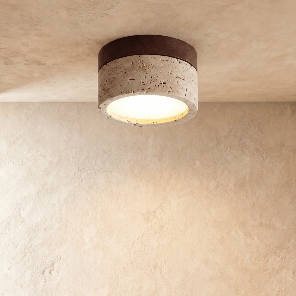 Tavro Flush Mount Ceiling Light – Elegant Glow for Modern Spaces 1