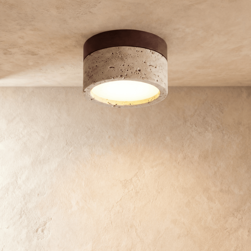 Tavro Flush Mount Ceiling Light – Elegant Glow for Modern Spaces 1