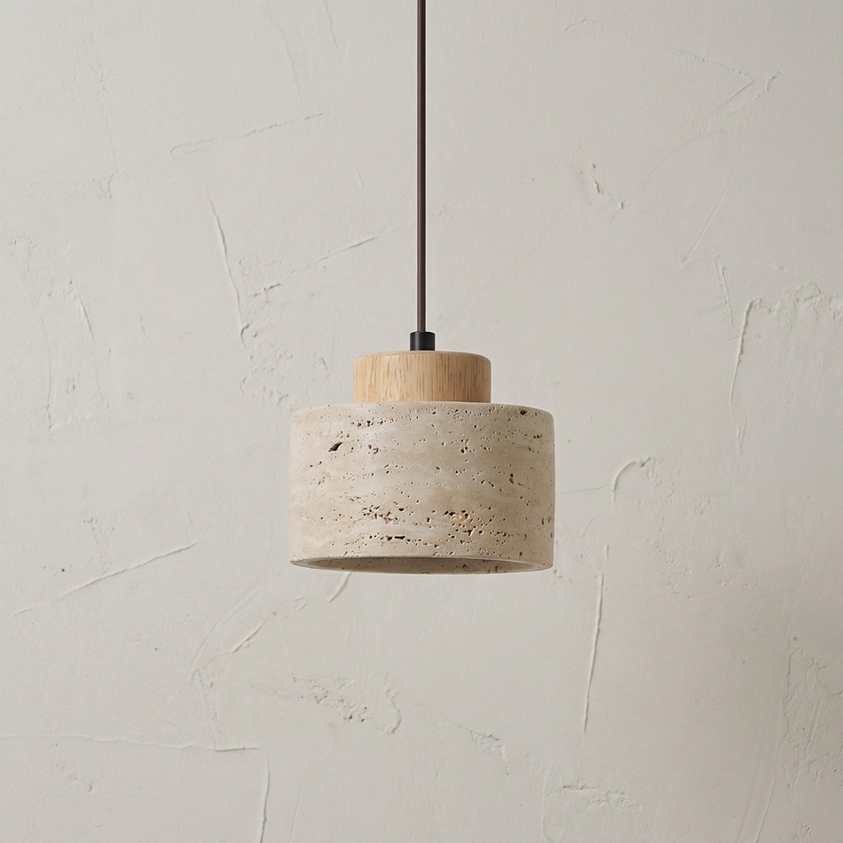 Vidar Modern Stone Pendant Light – Sculptural Design for Cozy Atmosphere 0