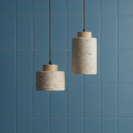 Vidar Modern Stone Pendant Light – Sculptural Design for Cozy Atmosphere 1