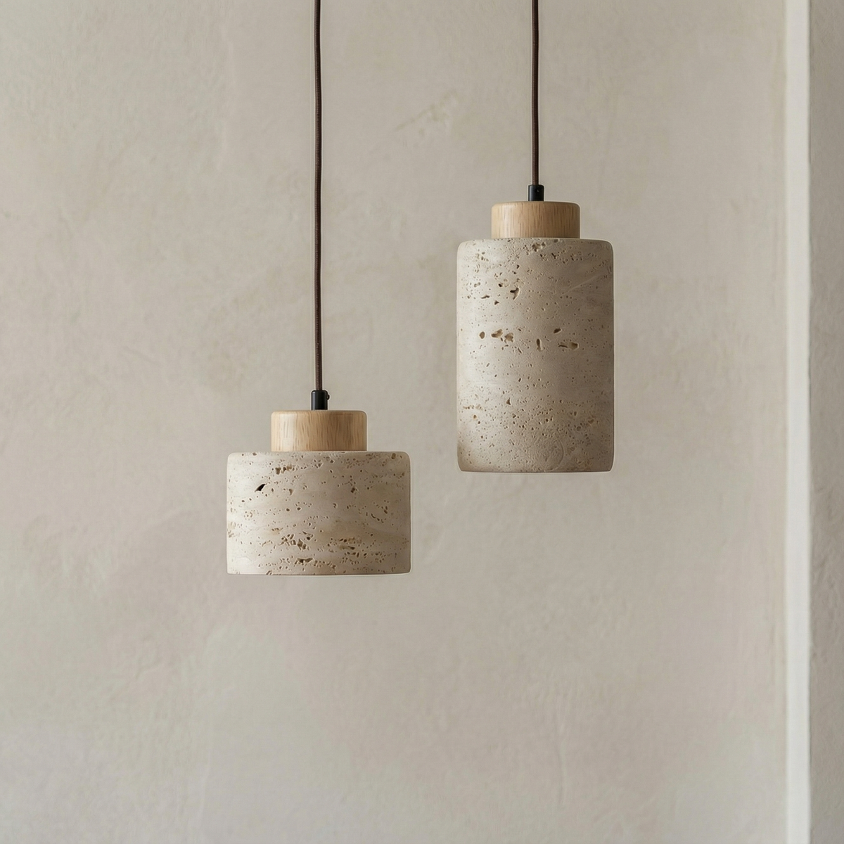 Vidar Modern Stone Pendant Light – Sculptural Design for Cozy Atmosphere 6
