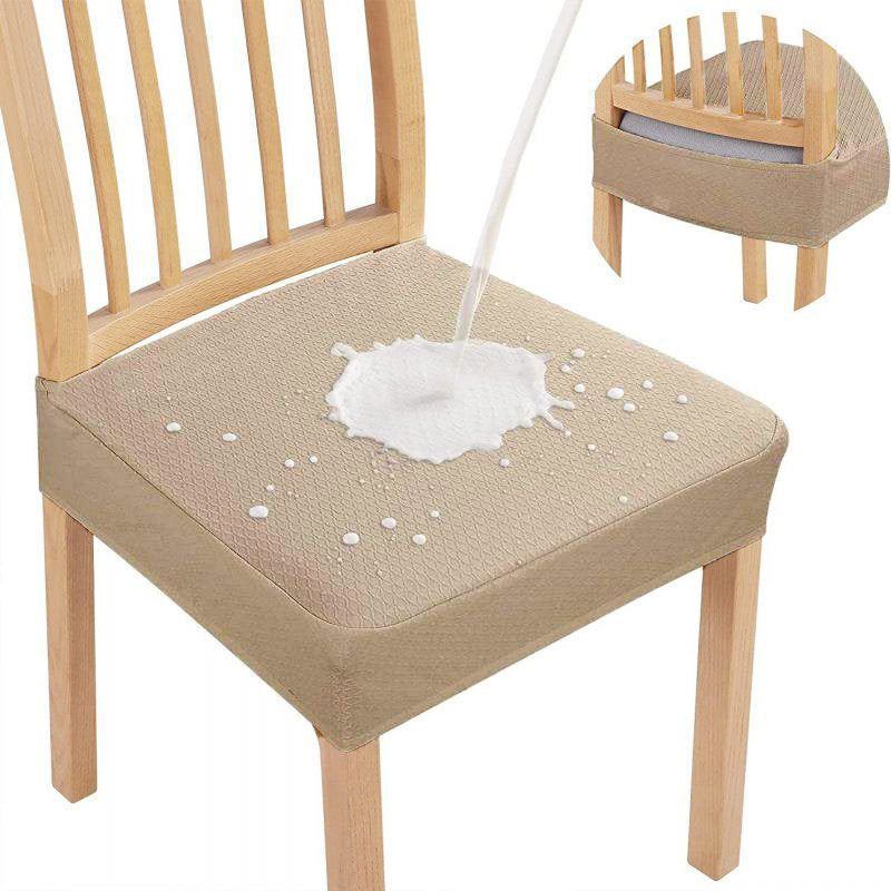 Waterproof Jacquard Dining Chair Cushion Cover – Elegant Shield for Stylish Seating 12
