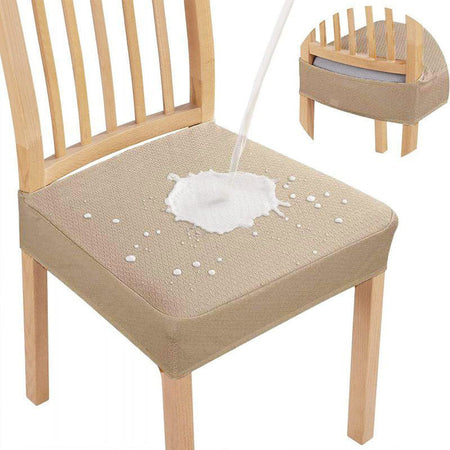 Waterproof Jacquard Dining Chair Cushion Cover – Elegant Shield for Stylish Seating 12