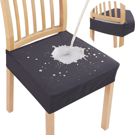 Waterproof Jacquard Dining Chair Cushion Cover – Elegant Shield for Stylish Seating 7