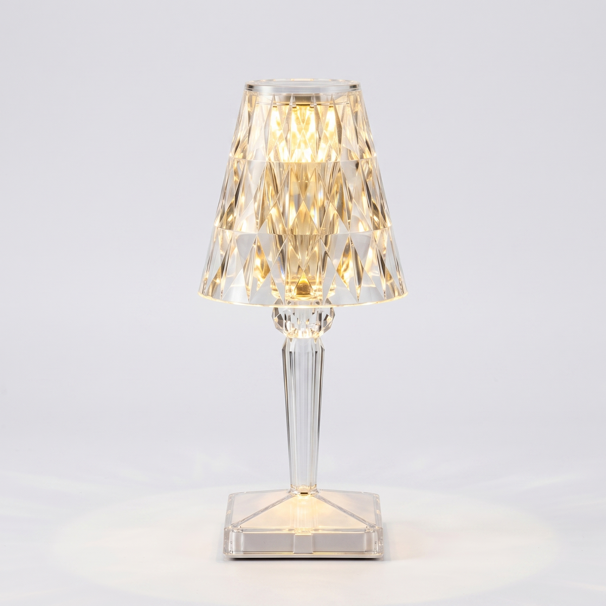 Crystal table lamp