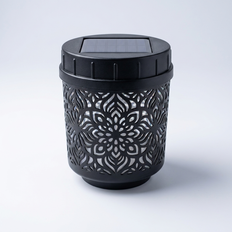 Solar mandala wall projector - decorative pattern outdoor light