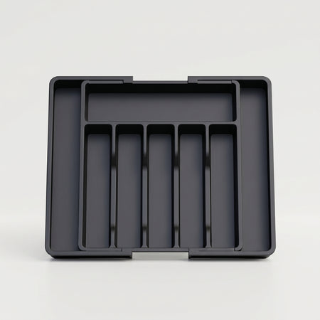 Extendable cutlery drawer organiser